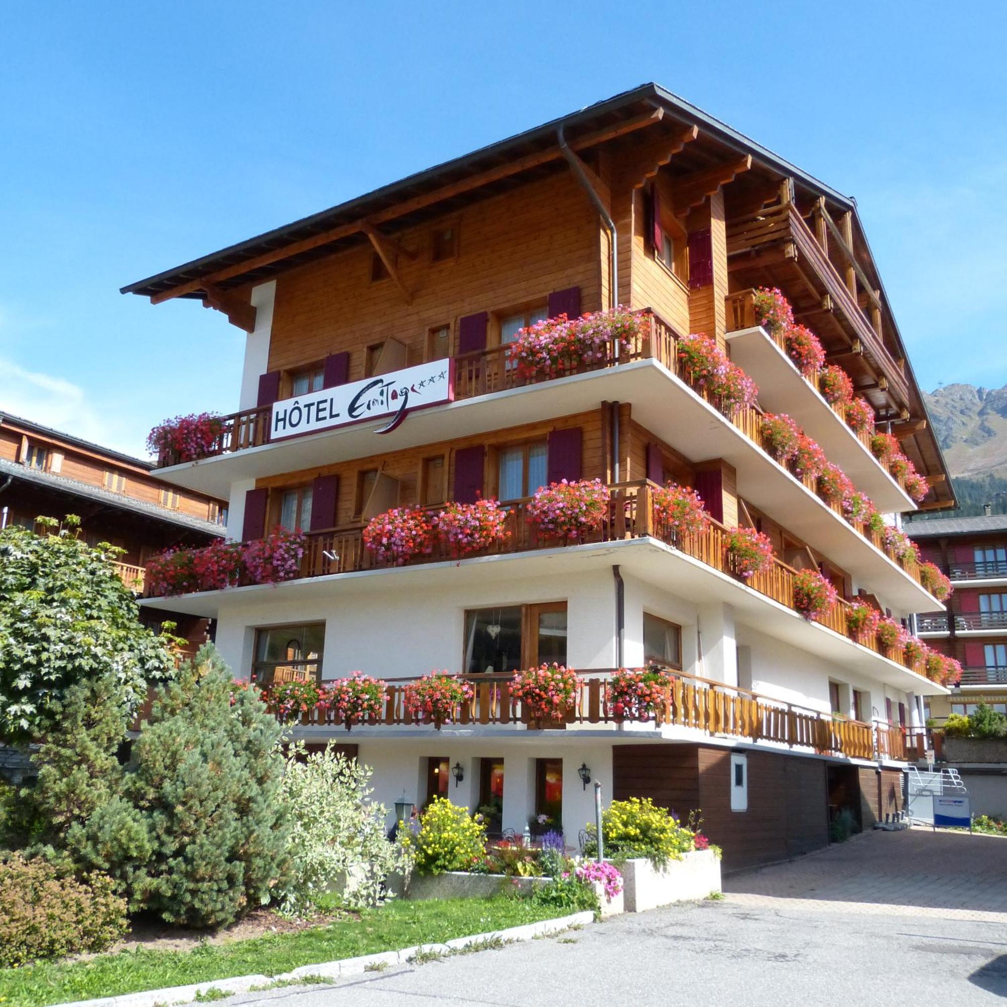Hotel Ermitage Verbier Exterior foto